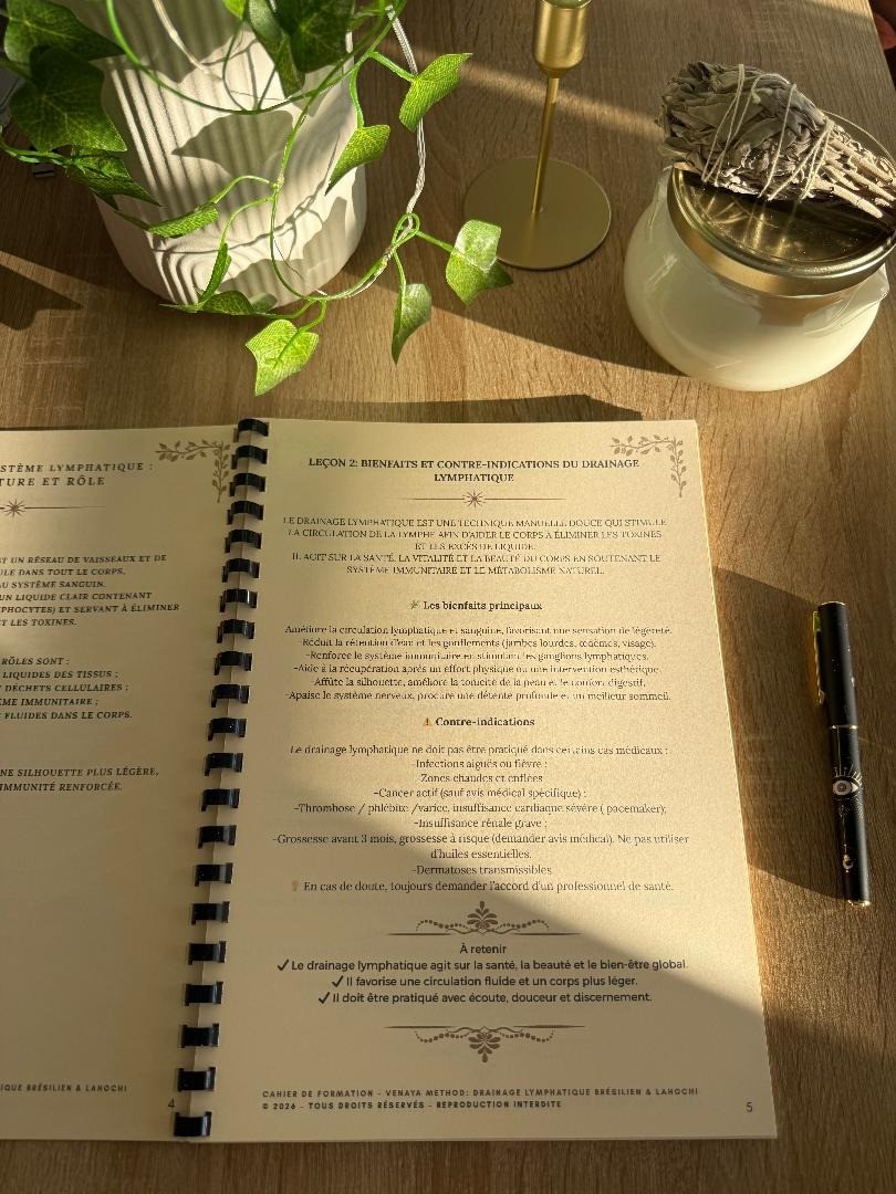 Cahier Venaya Method